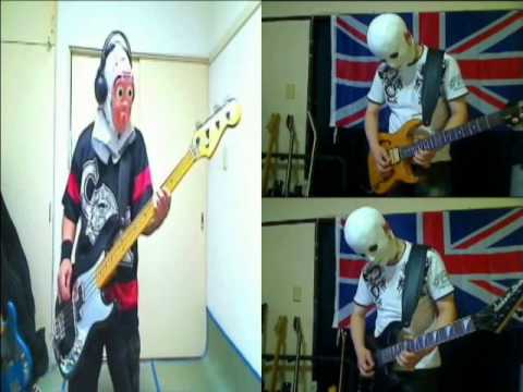 IRON MAIDEN Murders In The Rue Morgue／Killers　guitar、bass cover