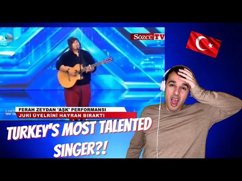 Italian React 🇹🇷 Ferah Zeydan - Aşk Performansı - X Factor Star Işığı