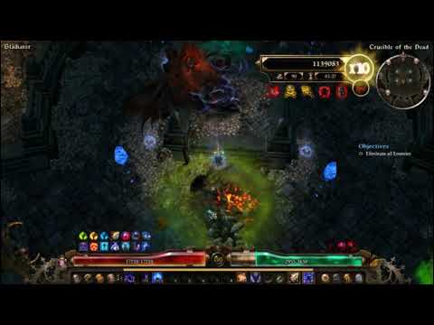 Grim Dawn fantasy DW Cold Infiltrator 150-170 4:10!