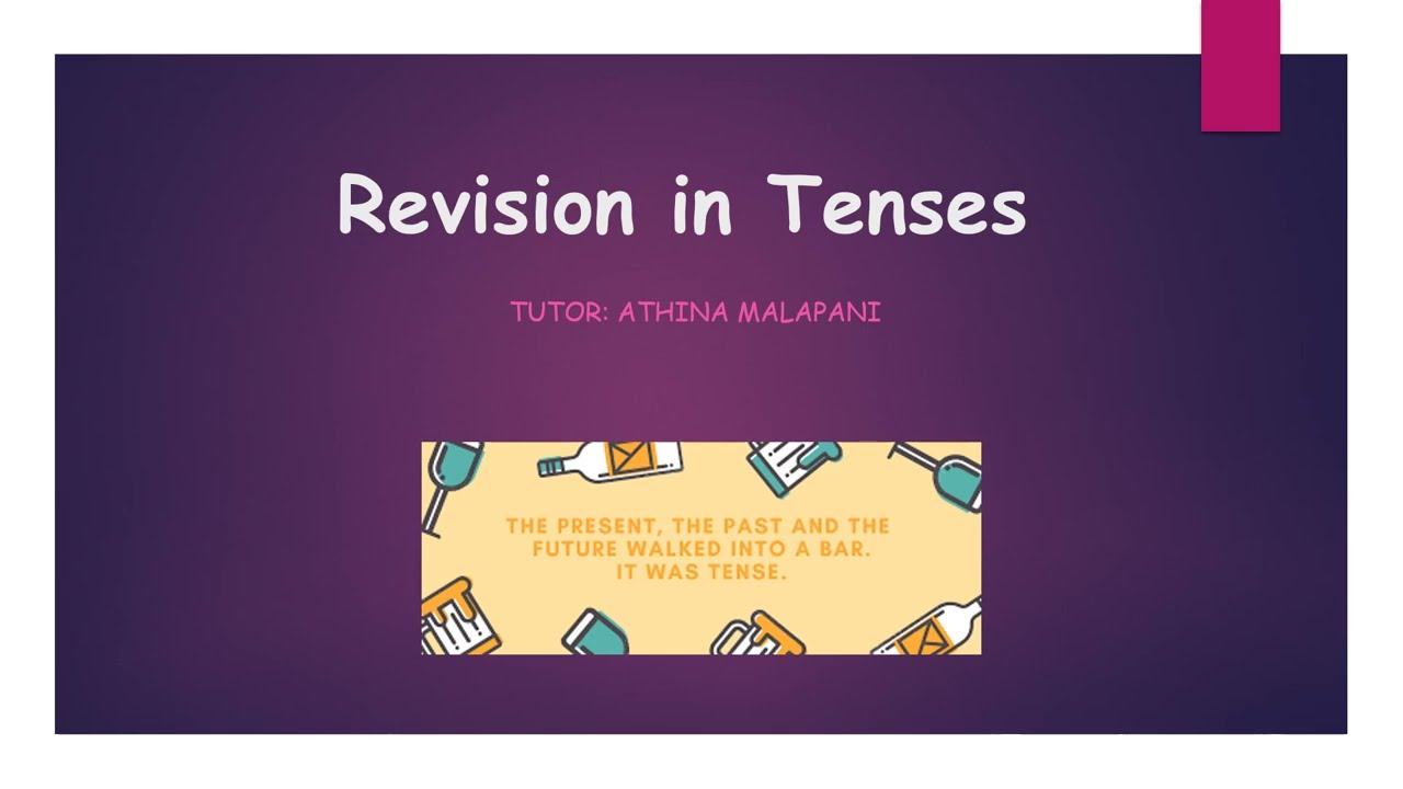 Revision in Tenses