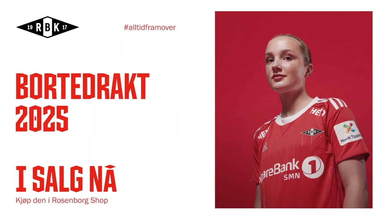 Rosenborgs nye bortedrakt er her