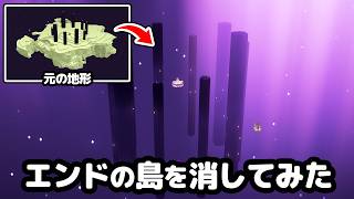 【マイクラ】総勢50人で90万ブロックのエンドの島を消してみた！【つる鯖】