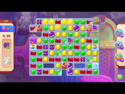 Homescapes 588 Level - 17 moves - NO BooSTERS