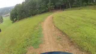preview picture of video 'Bryce Resort Mountain Bike Park - Sundowner Downhill Trail'