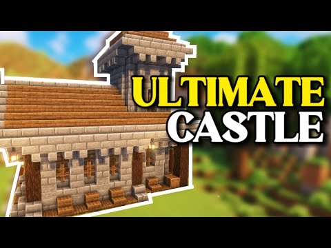 CrowBlock - Build Like A Minecraft Pro In Less Than 8.5 Minutes! | Castle Tutorial⚒️