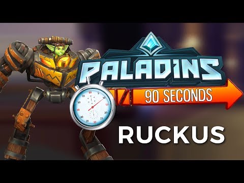 Paladins in 90 Seconds - Ruckus, The Worst of Friends