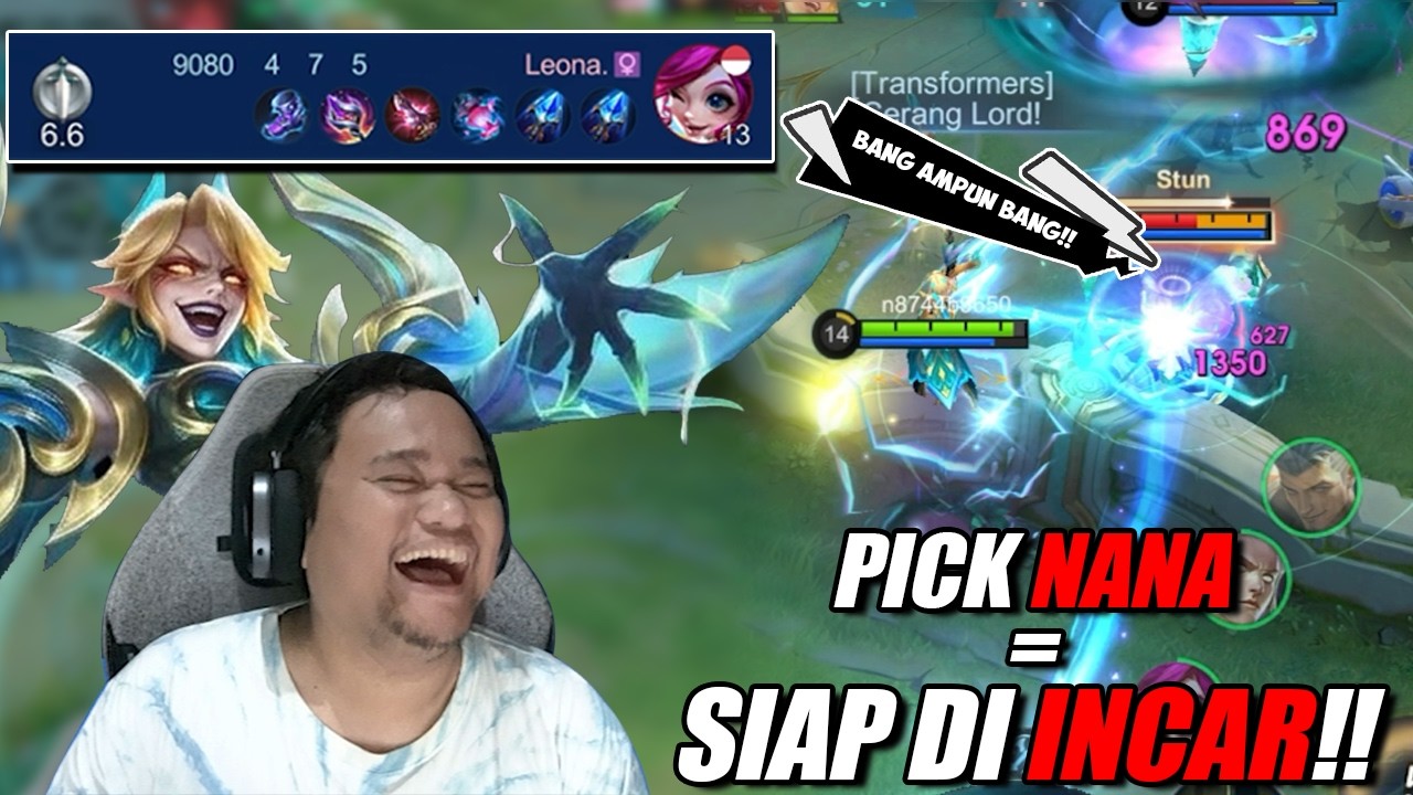 Lagi & Lagi , LOCK PLAYER NANA sampai TRAUMA mau KELUAR BASE!