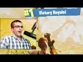 Nick Eh 30's FIRST EVER *WIN* on Fortnite - Battle Royale