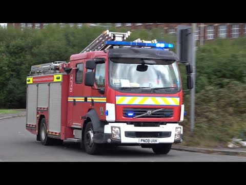 *TWO-TONES* Ashtons Pump turnout- Greater Manchester Fire And Rescue Service