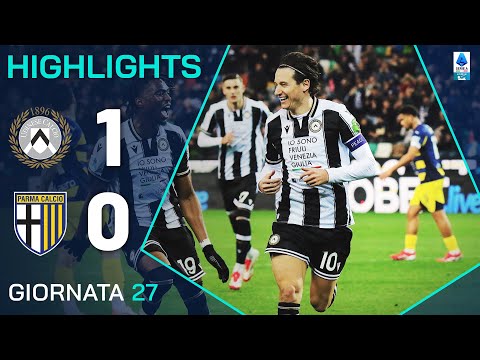 UDINESE-PARMA 1-0 | HIGHLIGHTS | 27ª GIORNATA | SERIE A ENILIVE 2024/25