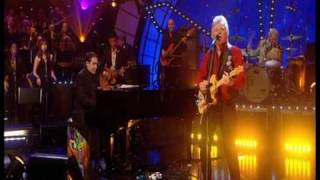 Dave Swift on Bass with Jools Holland backing Dave Edmunds "Girls Talk"
