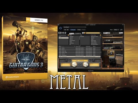 Toontrack EZmix 2 Metal Guitar Gods 3 - Metal