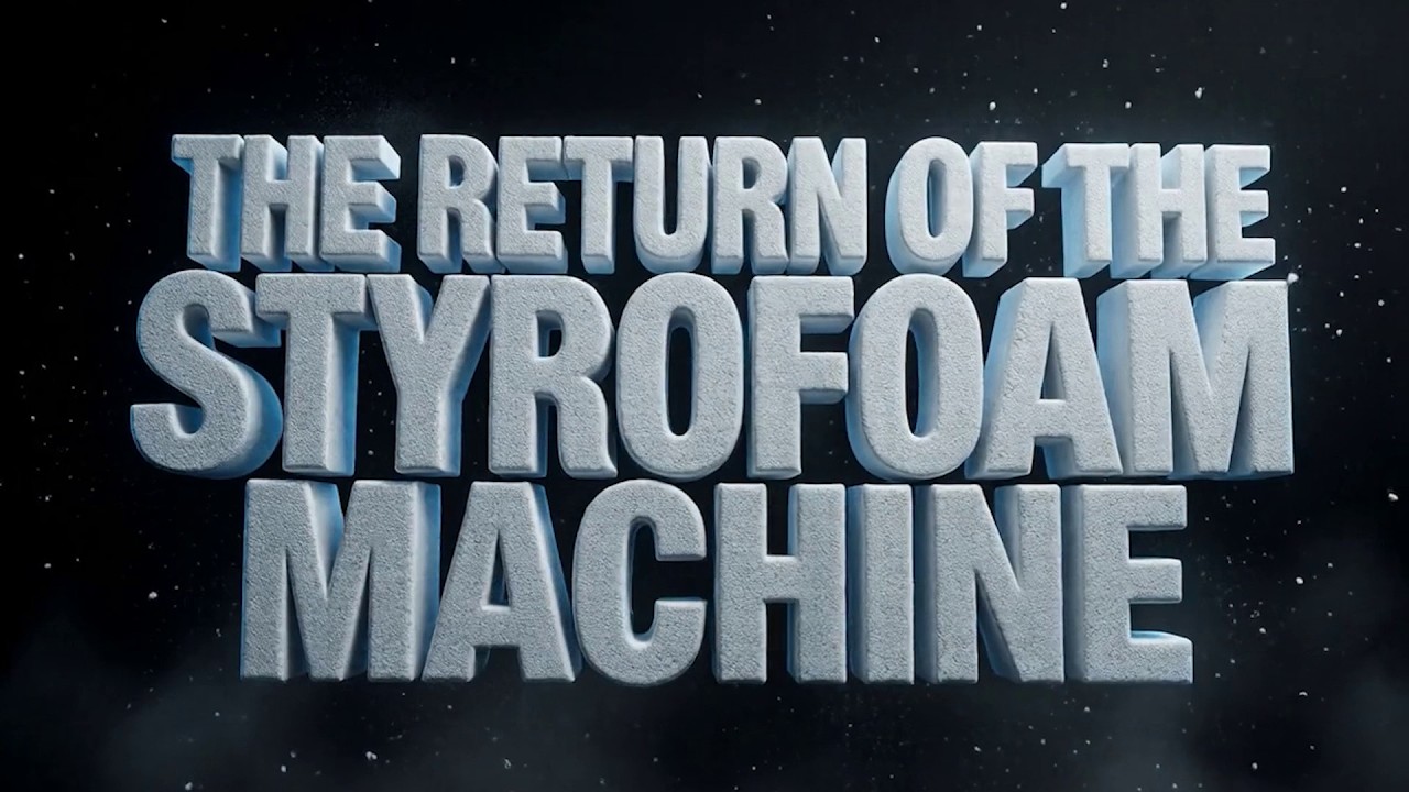 The Return of the Styrofoam Machine at the Tacoma Recycle Center