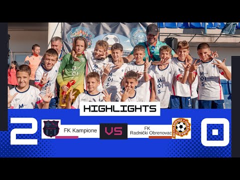 Kampione  - Radnički Obrenovic 2 : 0