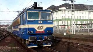 preview picture of video 'Vlaky Havlíčkův Brod: setkání ESÍČEK, 362 172 - 9 a 362 165 - 3, 16.1.2011'