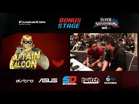 FanimeCon Bonus Stage: Smash 4 - Pool 3 Round 3: Versed Ace (C. Falcon/Samus) vs TSW (Yoshi)