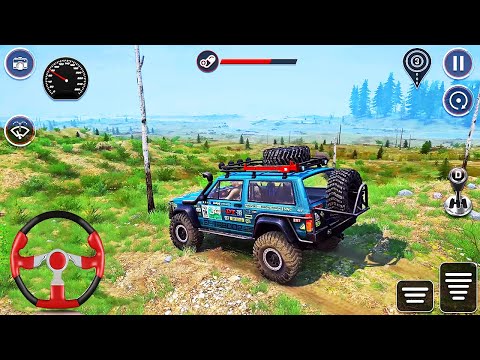 Offroad Jeep Driving Games 3D - 4x4 Mountain Car Driver Game - Android GamePlay