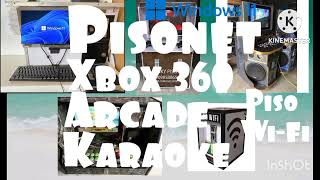 Pisonet Windows 11, Xbox 360, Pandora Arcade, Karaoke & Piso Wi-Fi
