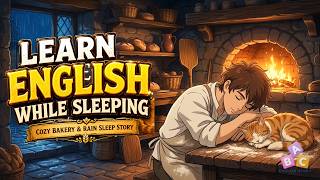 Learn English While Sleeping | Cozy Baker in Medieval Paris | Slow English Story