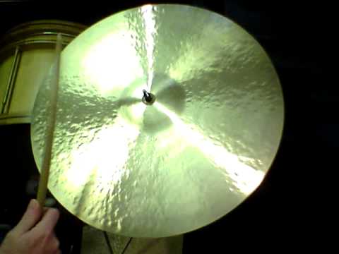 20 Invisible SHM Ride, 1822g - Handcrafted cymbals by Craig Lauritsen.MOV