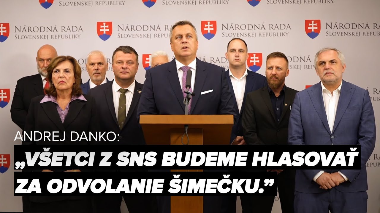 Danko: „Šimečka je, tak ako som stále hovoril, Čaputovej umelý produkt”