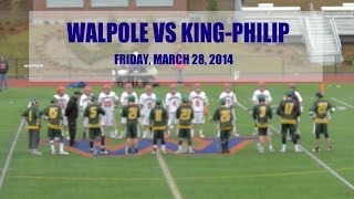 preview picture of video 'Seamus Ford, Walpole Rebels Lacrosse vs King-Philip, 3/28/2014'