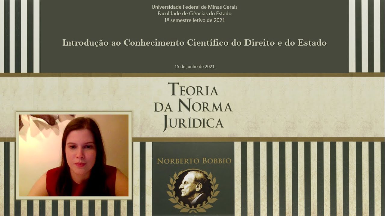 ICCDE UFMG - Teoria da Norma Jurídica (Norberto Bobbio) - Capítulos 1, 2 e 3
