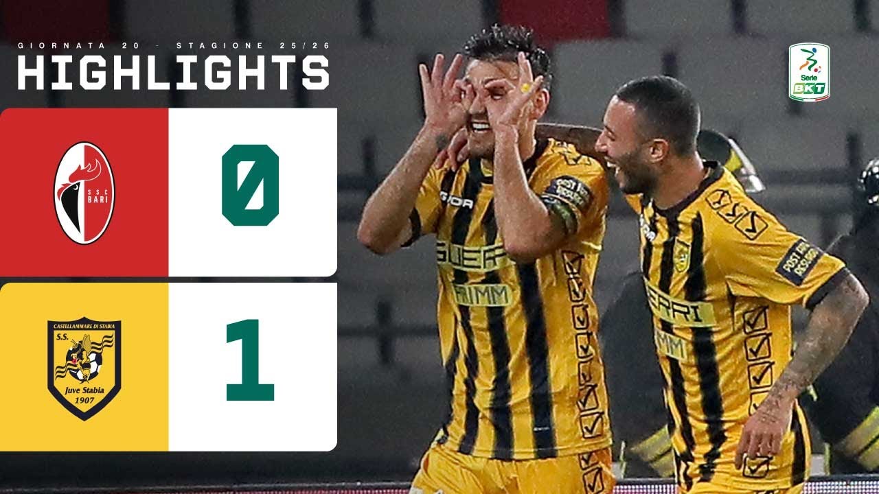 Bari vs Juve Stabia Highlights