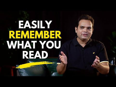 How to remember what you read | Nishant Kasibhatla