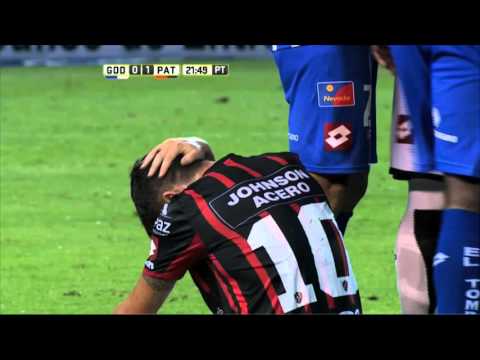 Expulsión de Godoy. Godoy Cruz 0 - Patronato 1. Fecha 6. Primera División 2016.