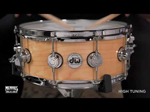 DW 14x5.5 Collector's Series Maple Snare Drum - Natural Lacquer (DRLC5514SSC-NM)
