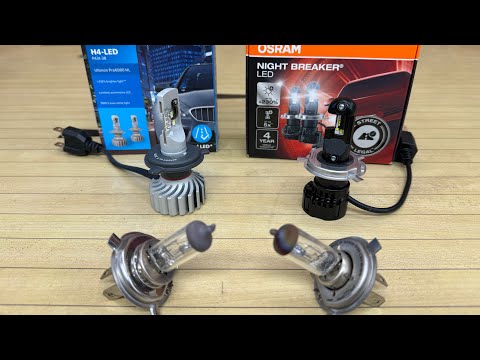 OSRAM or Philips? Which LED H4 bulb do you need for your classic car conversion?