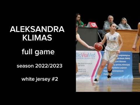 Aleksandra Klimas full game season 2022/2023 MKS PM Tarnów