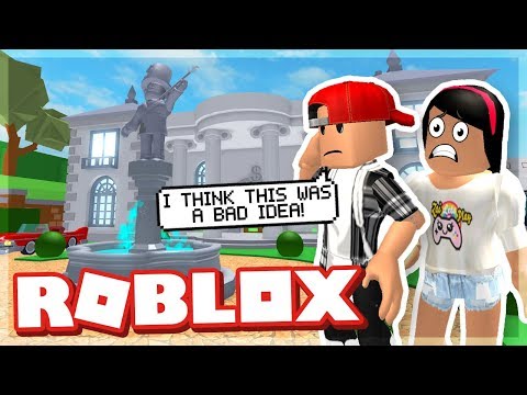 We Robbed A Mansion And Stole All The Robux Rob The - how to play rob the mansion in roblox