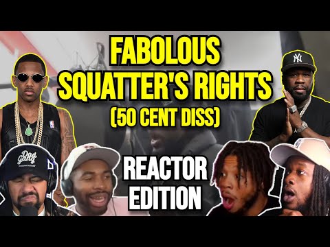 Fabolous - Squatter's Rights Freestyle (50 Cent Diss) | REACTION MASHUP
