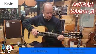 Video thumbnail for EASTMAN CABARET JB ACOUSTIC GUITAR by Robby's Reviewsday