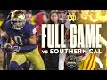 FULL GAME Notre Dame Football Vs No 10 Southern Cal 2023 Jeweled Shillelagh Rivalry