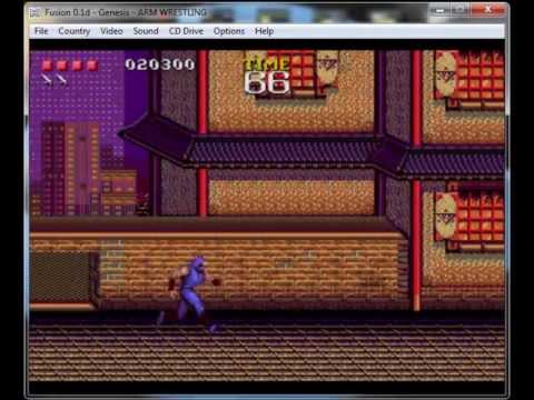 test ninja gaiden megadrive