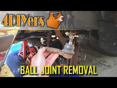 How to Break a Ball Joint Free - 4 Different Ways