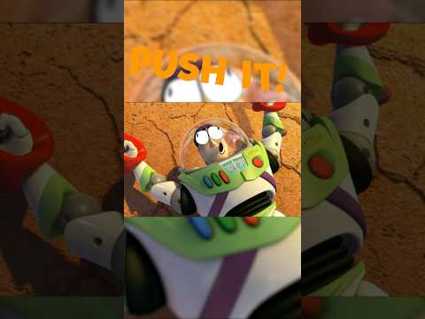 JUST PUSH IT! #ytp #toystory #toystory3 #disney #woody #buzz