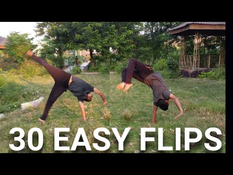 30 Easy Flips🔥 || Anyone Can Learn || Flips/tricks (beginners)