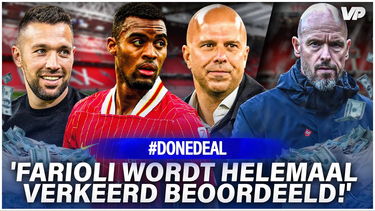 Thumbnail for article: 'Openbaringen bij Ajax, Farioli wordt helemaal verkeerd beoordeeld'