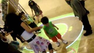 Interactive Projection Floor Campaign using AdVis