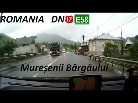 DN17 E58 Mureșenii Bârgăului RO
