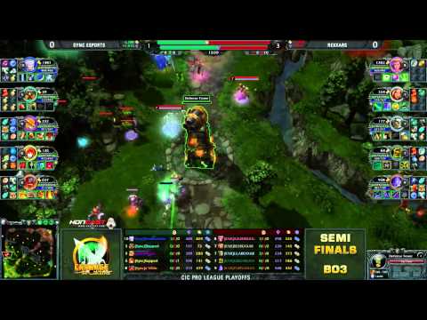CiC Pro League Semi-Finals #2 - Sync vs KNX game 1