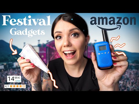 Ich teste Amazon Gadgets für ein Festival!