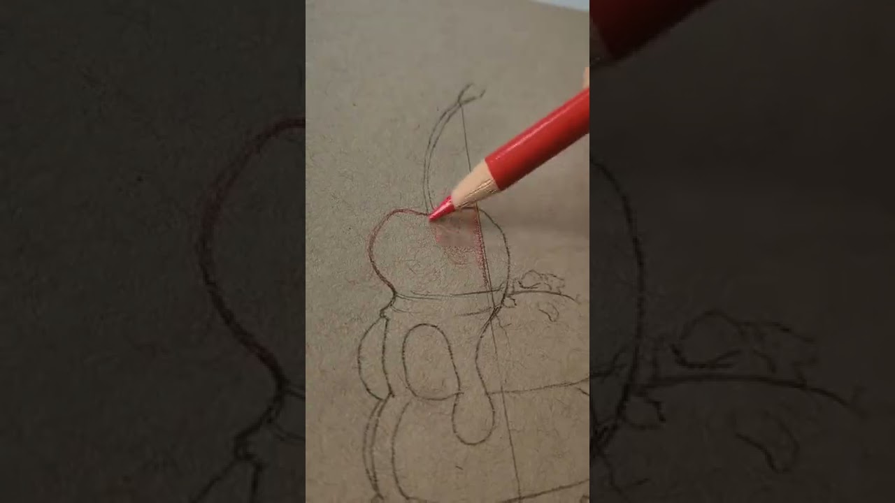 Me VS My Mom Drawing Part I #shorts #art #viral #fyp #colouredpencil #realisticdrawing