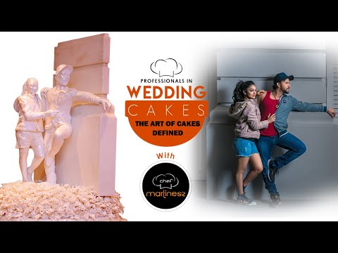 wedding cake structure PICTURE PALACE by CHEF MARTINESZ