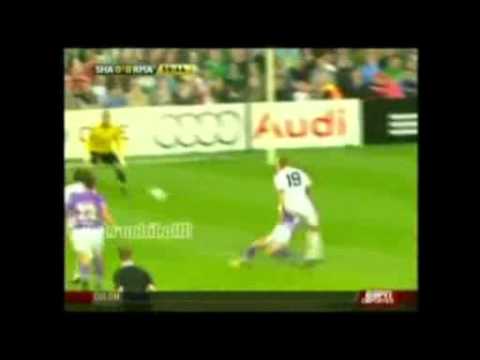 C.Ronaldo,Káká,Benzema First Game At Real Madrid vs Shamrock Rovers 09/10 Pre Season