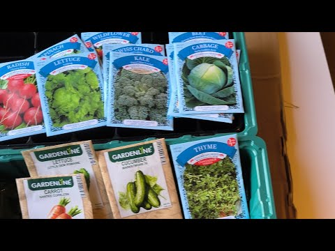 PLANT VARIOUS VARIETY VEGGIES SEEDS WITH ME, FOR EARLY ADVANTAGE!